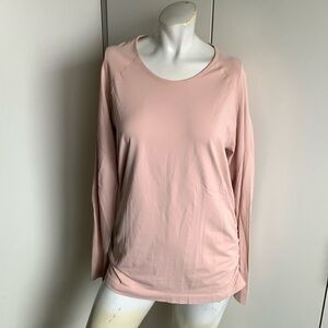 Athleta dusty pink XL long sleeve T-shirt.